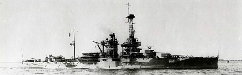 Иллюстрация к книге — Линейные корабли Соединенных Штатов Америки. Часть I. Линкоры типов “South Carolina”, “Delaware”, “Florida” и “Wyoming”. [pic_145.jpg]