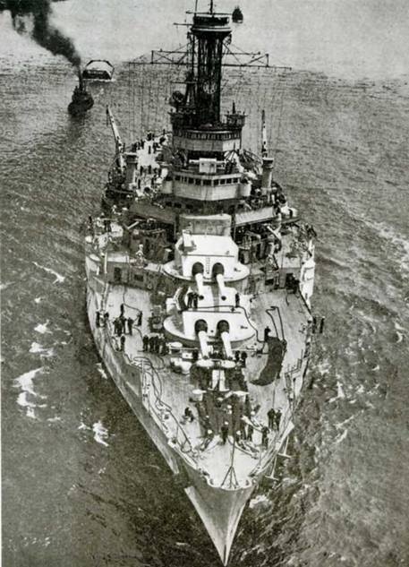 Иллюстрация к книге — Линейные корабли Соединенных Штатов Америки. Часть I. Линкоры типов “South Carolina”, “Delaware”, “Florida” и “Wyoming”. [pic_151.jpg]