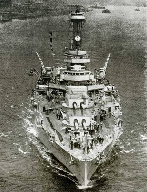 Иллюстрация к книге — Линейные корабли Соединенных Штатов Америки. Часть I. Линкоры типов “South Carolina”, “Delaware”, “Florida” и “Wyoming”. [pic_152.jpg]