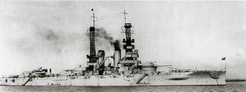 Иллюстрация к книге — Линейные корабли Соединенных Штатов Америки. Часть I. Линкоры типов “South Carolina”, “Delaware”, “Florida” и “Wyoming”. [pic_158.jpg]