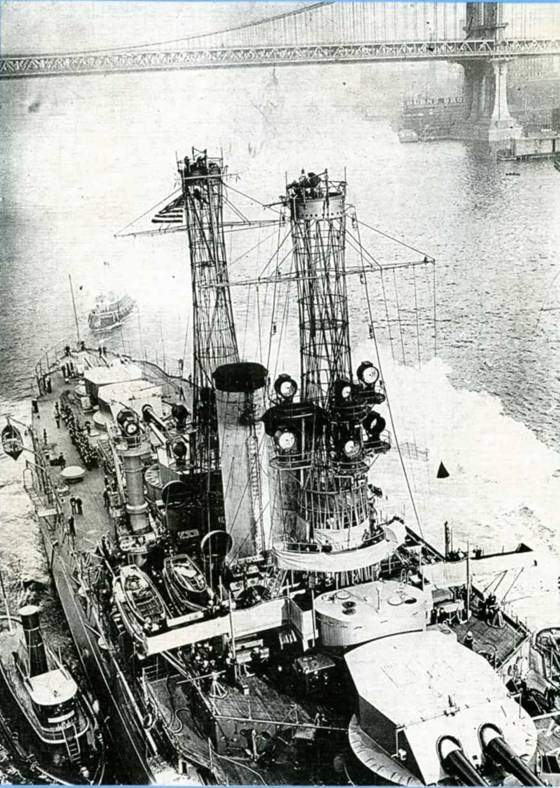 Иллюстрация к книге — Линейные корабли Соединенных Штатов Америки. Часть I. Линкоры типов “South Carolina”, “Delaware”, “Florida” и “Wyoming”. [pic_175.jpg]