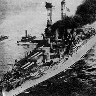 Иллюстрация к книге — Линейные корабли Соединенных Штатов Америки. Часть I. Линкоры типов “South Carolina”, “Delaware”, “Florida” и “Wyoming”. [pic_20.jpg]