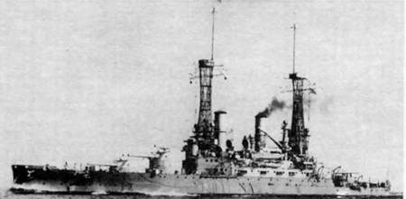 Иллюстрация к книге — Линейные корабли Соединенных Штатов Америки. Часть I. Линкоры типов “South Carolina”, “Delaware”, “Florida” и “Wyoming”. [pic_32.jpg]