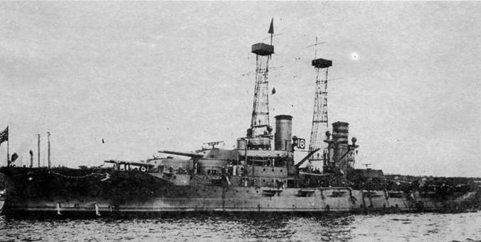 Иллюстрация к книге — Линейные корабли Соединенных Штатов Америки. Часть I. Линкоры типов “South Carolina”, “Delaware”, “Florida” и “Wyoming”. [pic_36.jpg]