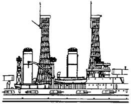 Иллюстрация к книге — Линейные корабли Соединенных Штатов Америки. Часть I. Линкоры типов “South Carolina”, “Delaware”, “Florida” и “Wyoming”. [pic_37.jpg]