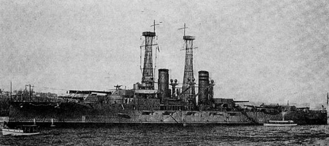 Иллюстрация к книге — Линейные корабли Соединенных Штатов Америки. Часть I. Линкоры типов “South Carolina”, “Delaware”, “Florida” и “Wyoming”. [pic_38.jpg]