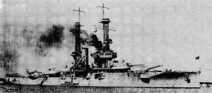 Иллюстрация к книге — Линейные корабли Соединенных Штатов Америки. Часть I. Линкоры типов “South Carolina”, “Delaware”, “Florida” и “Wyoming”. [pic_50.jpg]