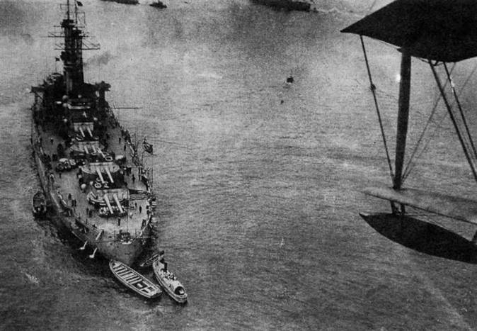 Иллюстрация к книге — Линейные корабли Соединенных Штатов Америки. Часть I. Линкоры типов “South Carolina”, “Delaware”, “Florida” и “Wyoming”. [pic_69.jpg]