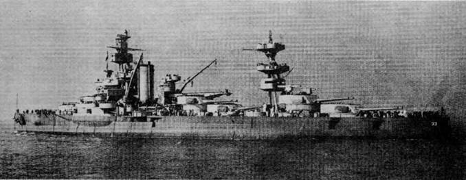 Иллюстрация к книге — Линейные корабли Соединенных Штатов Америки. Часть I. Линкоры типов “South Carolina”, “Delaware”, “Florida” и “Wyoming”. [pic_84.jpg]