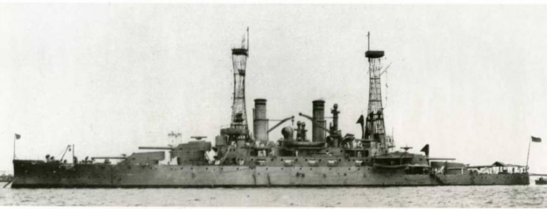 Иллюстрация к книге — Линейные корабли Соединенных Штатов Америки. Часть I. Линкоры типов “South Carolina”, “Delaware”, “Florida” и “Wyoming”. [pic_97.jpg]