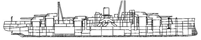 Иллюстрация к книге — Линейные корабли Соединенных Штатов Америки. Часть II. Линкоры типов “New York”, “Oklahoma” и “Pennsylvania” [pic_11.jpg]