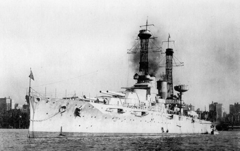 Иллюстрация к книге — Линейные корабли Соединенных Штатов Америки. Часть II. Линкоры типов “New York”, “Oklahoma” и “Pennsylvania” [pic_127.jpg]