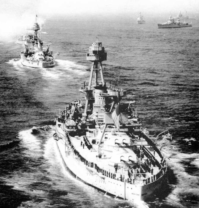 Иллюстрация к книге — Линейные корабли Соединенных Штатов Америки. Часть II. Линкоры типов “New York”, “Oklahoma” и “Pennsylvania” [pic_138.jpg]