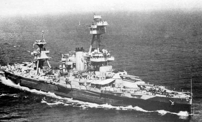 Иллюстрация к книге — Линейные корабли Соединенных Штатов Америки. Часть II. Линкоры типов “New York”, “Oklahoma” и “Pennsylvania” [pic_140.jpg]