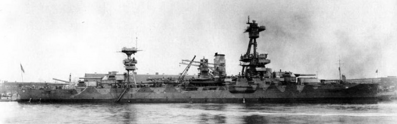 Иллюстрация к книге — Линейные корабли Соединенных Штатов Америки. Часть II. Линкоры типов “New York”, “Oklahoma” и “Pennsylvania” [pic_145.jpg]