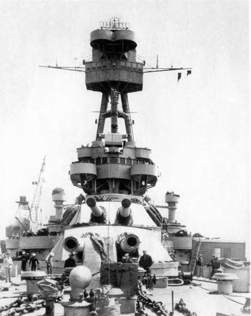 Иллюстрация к книге — Линейные корабли Соединенных Штатов Америки. Часть II. Линкоры типов “New York”, “Oklahoma” и “Pennsylvania” [pic_147.jpg]