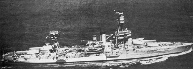 Иллюстрация к книге — Линейные корабли Соединенных Штатов Америки. Часть II. Линкоры типов “New York”, “Oklahoma” и “Pennsylvania” [pic_158.jpg]