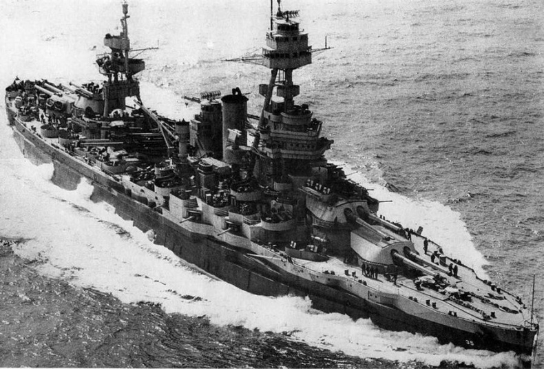 Иллюстрация к книге — Линейные корабли Соединенных Штатов Америки. Часть II. Линкоры типов “New York”, “Oklahoma” и “Pennsylvania” [pic_160.jpg]