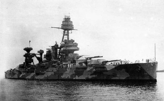 Иллюстрация к книге — Линейные корабли Соединенных Штатов Америки. Часть II. Линкоры типов “New York”, “Oklahoma” и “Pennsylvania” [pic_161.jpg]