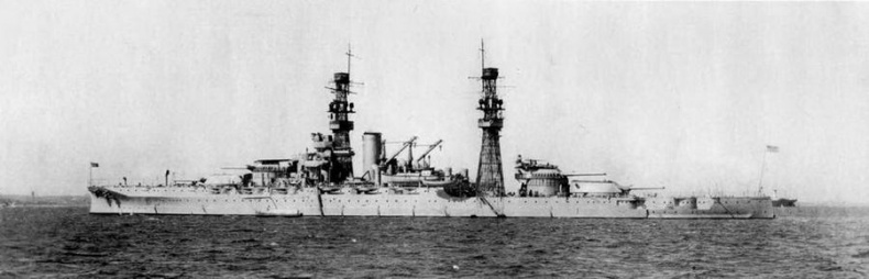 Иллюстрация к книге — Линейные корабли Соединенных Штатов Америки. Часть II. Линкоры типов “New York”, “Oklahoma” и “Pennsylvania” [pic_184.jpg]