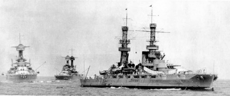 Иллюстрация к книге — Линейные корабли Соединенных Штатов Америки. Часть II. Линкоры типов “New York”, “Oklahoma” и “Pennsylvania” [pic_185.jpg]