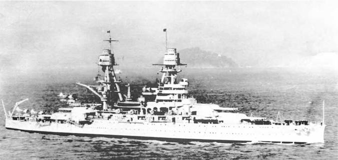 Иллюстрация к книге — Линейные корабли Соединенных Штатов Америки. Часть II. Линкоры типов “New York”, “Oklahoma” и “Pennsylvania” [pic_196.jpg]