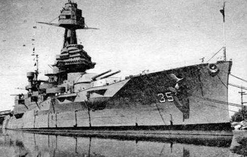 Иллюстрация к книге — Линейные корабли Соединенных Штатов Америки. Часть II. Линкоры типов “New York”, “Oklahoma” и “Pennsylvania” [pic_55.jpg]