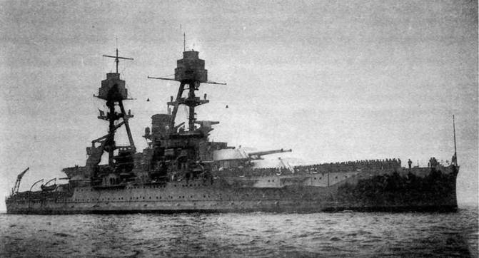 Иллюстрация к книге — Линейные корабли Соединенных Штатов Америки. Часть II. Линкоры типов “New York”, “Oklahoma” и “Pennsylvania” [pic_78.jpg]