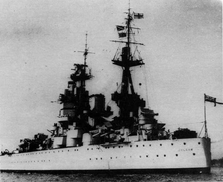 Иллюстрация к книге — Линейные корабли тина &quot;Нельсон&quot; [img_33.jpg]