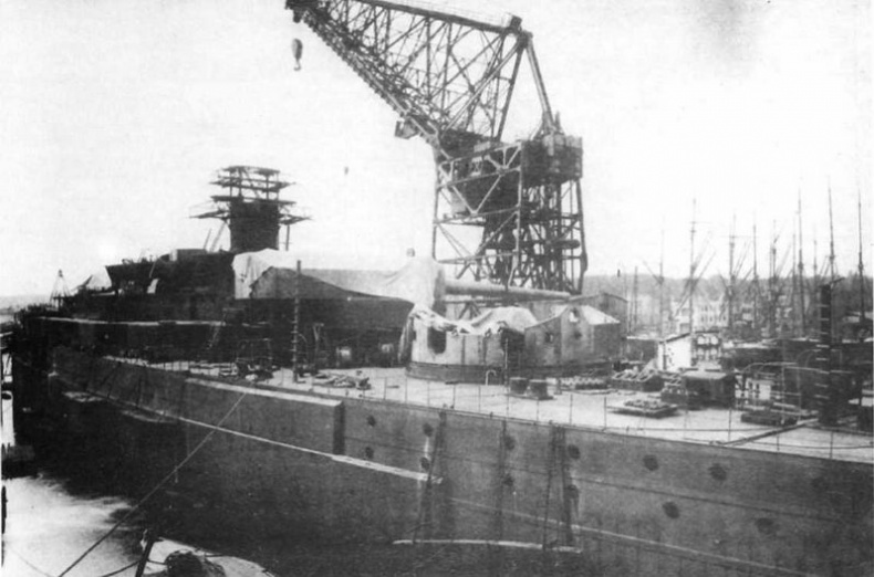 Иллюстрация к книге — Линейные корабли типа &quot;Баерн&quot;. Последние дредноуты империи кайзера Вильгельма II. [img_68.jpg]