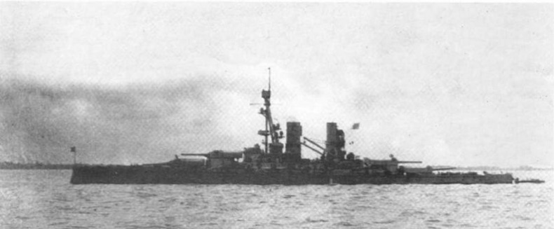 Иллюстрация к книге — Линейные корабли типа &quot;Баерн&quot;. Последние дредноуты империи кайзера Вильгельма II. [img_73.jpg]