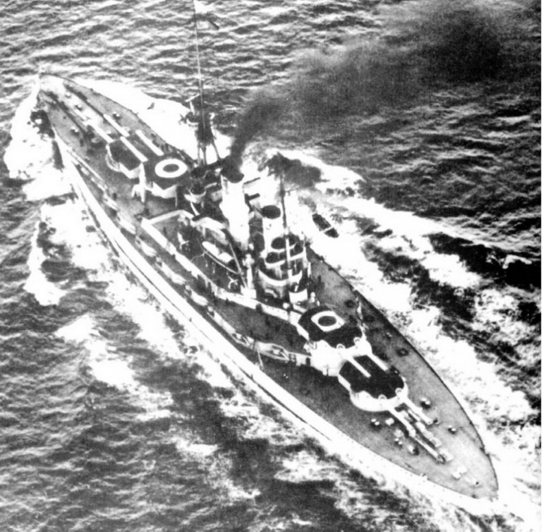 Иллюстрация к книге — Линейные корабли типа &quot;Баерн&quot;. Последние дредноуты империи кайзера Вильгельма II. [img_79.jpg]