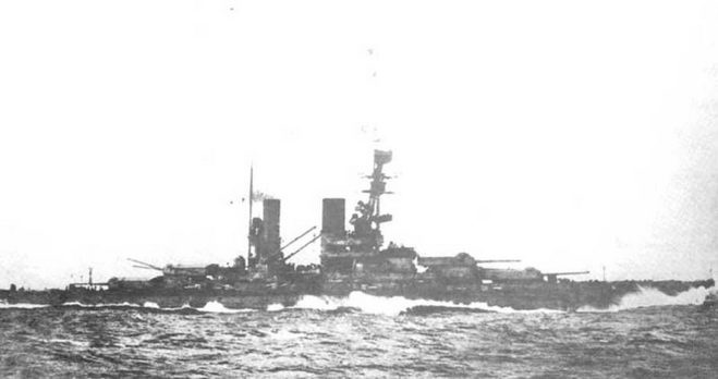 Иллюстрация к книге — Линейные корабли типа &quot;Баерн&quot;. Последние дредноуты империи кайзера Вильгельма II. [img_80.jpg]