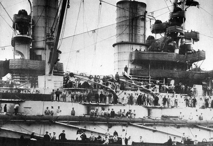 Иллюстрация к книге — Линейные корабли типа &quot;Баерн&quot;. Последние дредноуты империи кайзера Вильгельма II. [img_84.jpg]