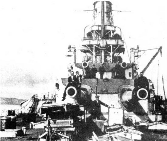 Иллюстрация к книге — Линейные корабли типа &quot;Баерн&quot;. Последние дредноуты империи кайзера Вильгельма II. [img_94.jpg]