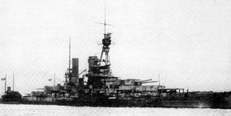 Иллюстрация к книге — Линейные корабли типа &quot;Баерн&quot;. Последние дредноуты империи кайзера Вильгельма II. [img_95.jpg]