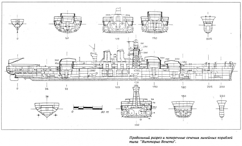 Иллюстрация к книге — Линейные корабли типа &quot;Витторио Венето&quot; [_04f.jpg]