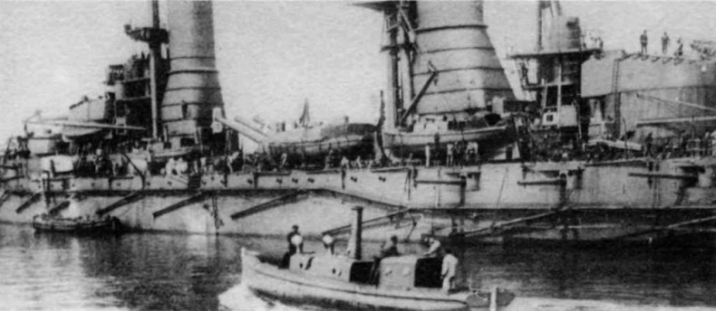 Иллюстрация к книге — Линейные корабли типа &quot;Конте ди Кавур&quot; [img_12.jpg]