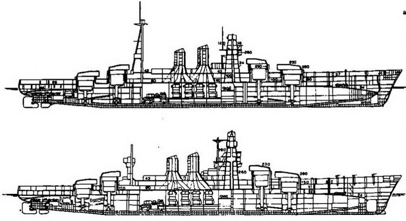 Иллюстрация к книге — Линейные корабли типа &quot;Конте ди Кавур&quot; [img_26.jpg]