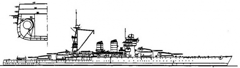 Иллюстрация к книге — Линейные корабли типа &quot;Конте ди Кавур&quot; [img_27.jpg]