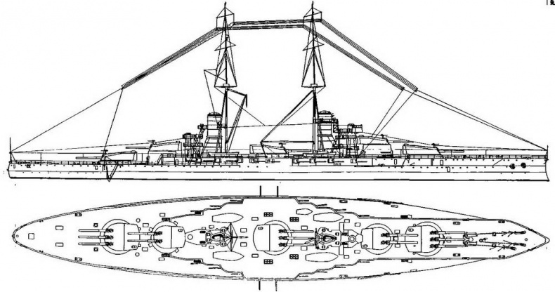 Иллюстрация к книге — Линейные корабли типа &quot;Конте ди Кавур&quot; [img_5.jpg]
