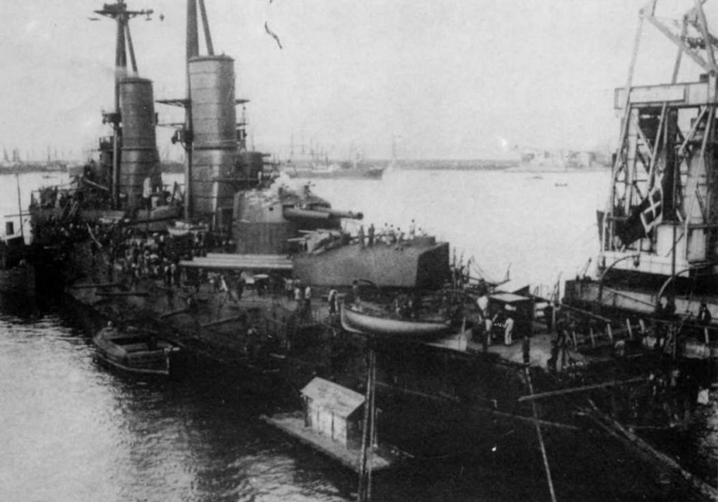 Иллюстрация к книге — Линейные корабли типа &quot;Конте ди Кавур&quot; [img_57.jpg]