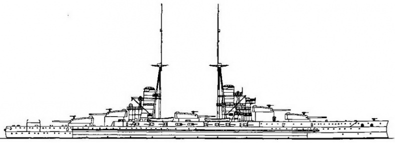 Иллюстрация к книге — Линейные корабли типа &quot;Конте ди Кавур&quot; [img_6.jpg]