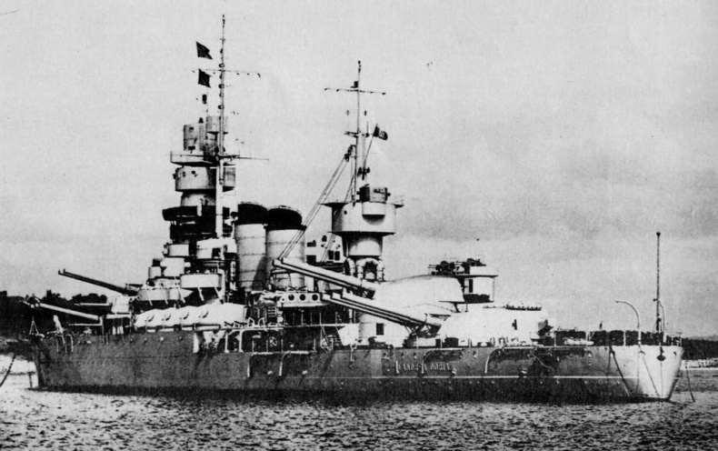 Иллюстрация к книге — Линейные корабли типа &quot;Конте ди Кавур&quot; [img_82.jpg]