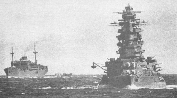 Иллюстрация к книге — Линейные корабли типа &quot;Нагато&quot;. 1911-1945 гг. [img_141.jpg]