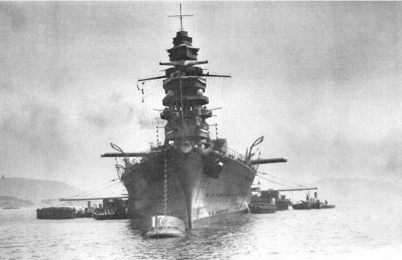 Иллюстрация к книге — Линейные корабли типа &quot;Нагато&quot;. 1911-1945 гг. [img_143.jpg]