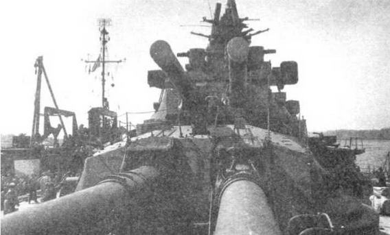 Иллюстрация к книге — Линейные корабли типа &quot;Нагато&quot;. 1911-1945 гг. [img_64.jpg]