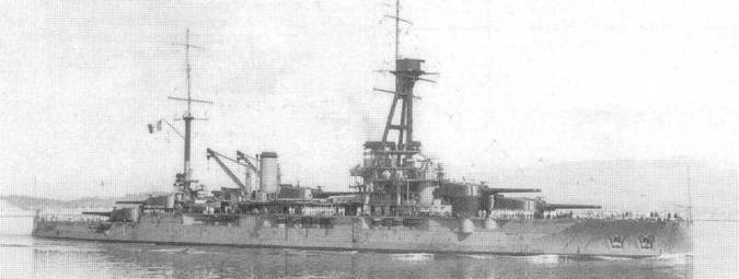 Иллюстрация к книге — Линейные корабли типа “Бретань” (1912-1953) [pic_107.jpg]