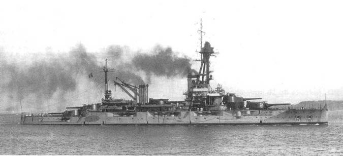 Иллюстрация к книге — Линейные корабли типа “Бретань” (1912-1953) [pic_129.jpg]