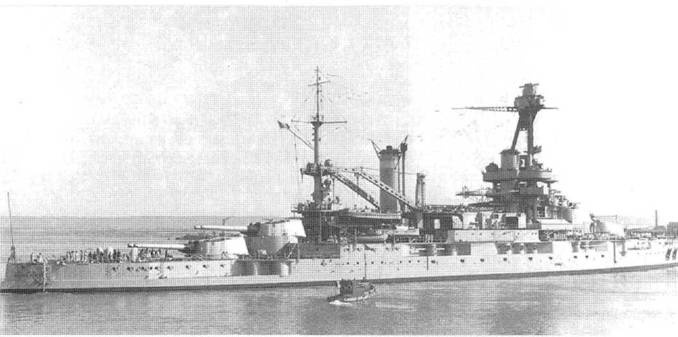 Иллюстрация к книге — Линейные корабли типа “Бретань” (1912-1953) [pic_132.jpg]